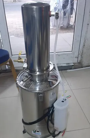 Water Distiler 10lrs | Stainless Steel | 10–20L/Hr | Auto Shut-Off | Low Noise | Lab & Medical Grade