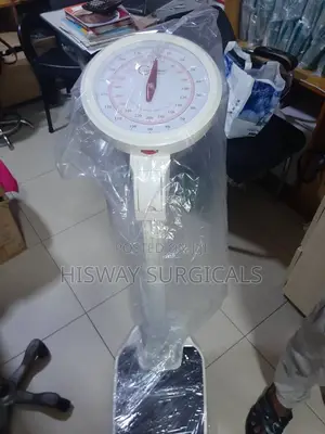 Weighing Scale With Height Manual | Stadiometer | 200cm Height Measure | Weight Scale | Clinic & School Grade