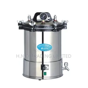 18 Litres Autoclave Machine | Pressurized Steam | Digital Timer | Safety Valve | 134°C/121°C | Hospital & Lab Grade