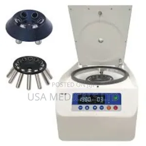 Centrifuge Machine 8 Bucket | Digital/Manual | Safety Switch | Metal Lid | High-Speed | Lab & Clinical Grade