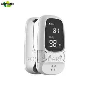 Quality Adult Fingertip Pulse Oximeter Oxygen Saturation Meter | Non-Invasive | SpO2 & Pulse Rate | LED Display | Fast Reading | Lightweight | Portable