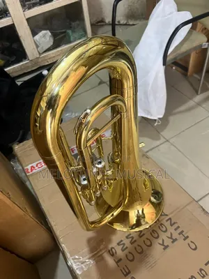 Yamaha YEP-201 Bb Euphonium – Gold Brass Leadpipe, 4-Valve Piston & Student-to-Professional Grade