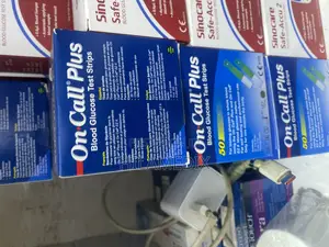 On Call Plus Test Strips | Compatible with OnCall Plus Meter | 50/100 Strips | Fast Results | No Coding Required