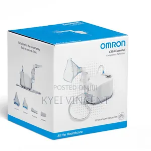 Omron Nebulizer | Omron C101 | Compressor-Driven | Complete Kit | Quiet | Respiratory Therapy
