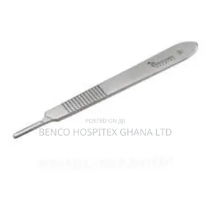 Scapel Handle No 3 | Stainless Steel | No.3 Handle | Fits Blades 10–15 | Autoclavable | Surgical Grade