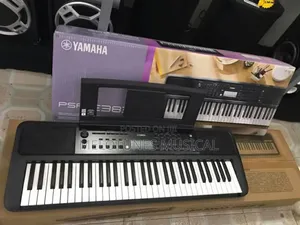 Yamaha PSR-E383 61-Key Touch-Sensitive Portable Keyboard – 650 Voices, 260 Styles & 125 Songs