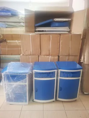 Bedside Locker/Cabinet (Mobile) | Lockable Drawer | Shelf | Mobile Castors | Hospital Patient Bedside Use