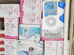 Fetal Doppler | Handheld Ultrasound | Crystal-Clear FHR Audio | Rechargeable | Prenatal Grade