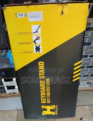 Double-Tier Keyboard Stand – Heavy-Duty Steel, Height-Adjustable Dual Rack for 2 Keyboards