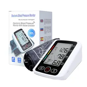 Digital Blood Pressure (Bp) Monitor With Sound and Storage