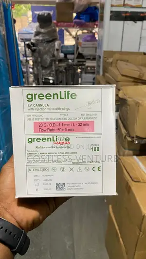 Greenlife I.V Cannula (20g) Pink