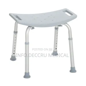Shower Seat(Shower Seat Without Backrest) | Adjustable Legs | Weight-Bearing | Non-Slip Feet | Elderly & Mobility-Impaired Use