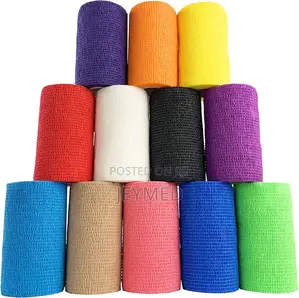 Coband Wrap 4 Inch | Self-Adherent Elastic | Mild Compression | Latex-Free | Wound & Dressing Care