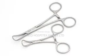 Backhaus Towel Clamp Forceps 12cm – Sterile Field Drape Securing Instrument