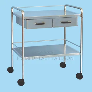 Medical Trolley 2step 2drawers