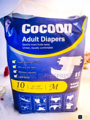 Cocoon Adult Clip Diapers Medium Size