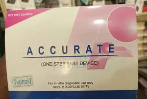 Typhoid Test Accurate | IgG/IgM Detection | Anti-S. typhi | Rapid 15-Min | Whole Blood | CE Certified