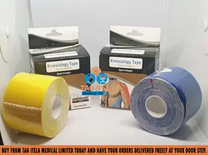 Kinesiology Tape | Elastic | Skin-Friendly | Waterproof | Muscle & Joint Support | 5cm Roll