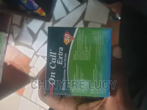 On Call Extra Blood Glucose Test Strips – 50 Strips Per Pack for Diabetes Monitoring