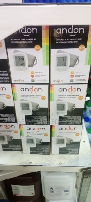 Andon Bp Monitor | Automatic | Voice Function | Large LCD | Memory Storage | Irregular Heartbeat Detection