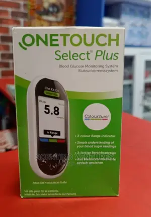 One Touch Select Plus (Glucometer) | Compatible OneTouch Meter | Fast 5-Second Result | No Coding | Memory