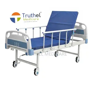 Hospital Bed - Two Crank (Complete) | Professional Grade | Clinical Use | Durable | Hospital & Healthcare Ready