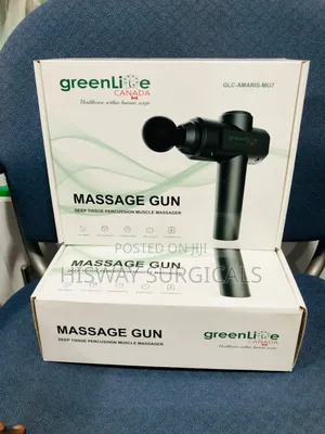 Percussion Massager Gun – Deep Tissue Muscle Recovery & Pain Relief Massage Device