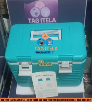 Vaccine Carrier (12ltrs) | Freeze-Protective | Cold-Chain | 12L | 6–8 Hour Hold | Immunization Programs