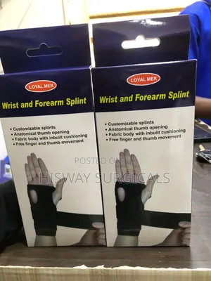 Wrist and Forearm Splint | Aluminum Stay | Adjustable | Immobilization | Carpal Tunnel & Fracture Recovery