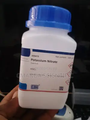 Potassium Nitrate( Kno3) | KNO3 500g | Oxidizer & Lab Reagent | Analytical Grade