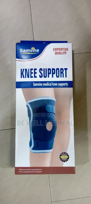 Medical Knee Support Brace | Open Patella | Adjustable Compression | Anti-Slip Stays | Pain & Stability Relief