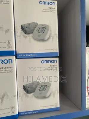Bp Monitor Omron M2 | Clinically Validated | Upper Arm | One-Touch | Large Display | Hypertension Indicator