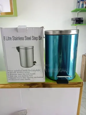 Stainless Step Bin