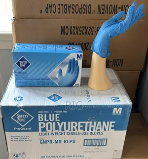 Blue Polyurethane Gloves (200pcs)