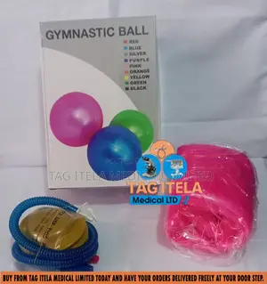 Gymnastic Exercises Ball (65cm) | Anti-Burst | 65cm | Core Stability | Yoga & Rehab Training | Thick Material