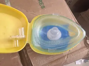 Cpr Resuscitation Mask | Barrier Protection | One-Way Valve | Pocket-Sized | Adult & Pediatric | Emergency CPR