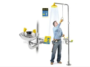 Vaultex Emergency Eye Wash StationStainless Steel