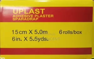 Uplast Adhesive Plaster 6 Inches | Medical-Grade | Self-Adhesive | Hypoallergenic | Wound Protection | Sterile