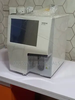 Hematology Analyzer Mindray Bc 5000 | CBC + 5-Part Diff | 23 Parameters | 3 Histograms | High-Throughput | Auto Calibration
