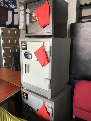 Promotion Of Fireproof Safe (Black) | Fireproof | Steel Construction | Digital PIN & Key | Internal Shelves | Anti-Theft Rated