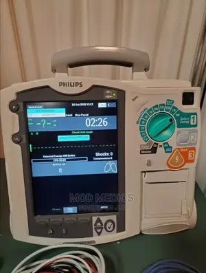 Philips MRX Aed Defibrillation Ecg | Automated External Defibrillator | Real-CPR Help | Voice Guidance | AED & Manual Mode