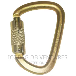 Triple Action Carabiner/ Autolock Carabiner/Climbing Hook | 45kN Gate Load | Carbon Steel | Auto-Lock Triple Action | CE EN 362 Certified