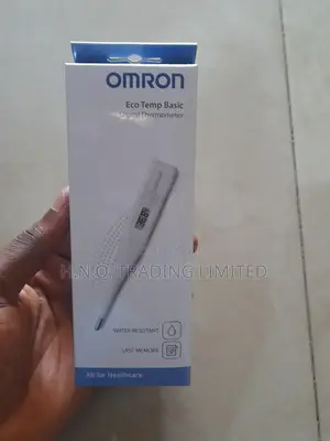 Omron Thermometer | Fast 60-Second | Fever Alert | Waterproof Tip | Memory Recall | Mercury-Free