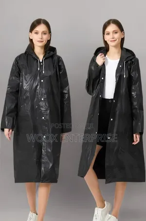 Raincoat (Rain Jacket With Hood) | PVC/Polyester | Waterproof | Hi-Vis Reflective Strips | Hood | ANSI/ISEA Class 2