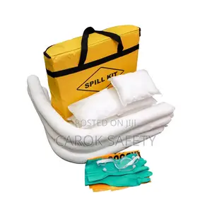 Spill Kit -5gallons | Universal Hazmat | Pads + Pillows + Socks | 120–240L Capacity | Spill Response Kit