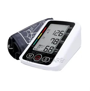 Upper Arm Digital Blood Pressure Monitor Sphygmomanometer Bp | Automatic Upper Arm | Large LCD | Voice Function | Irregular Heartbeat | Memory