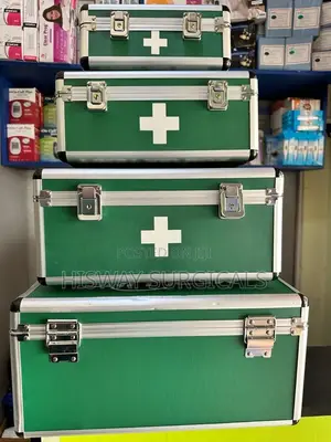 First Aid Box | CE Certified | Essential Supplies | Compact | Home Office & Travel Ready