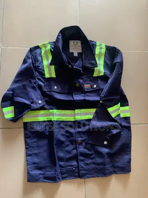 Cotton Coverall – Reflective Safety Coverall & Work Uniform – Top & Bottom