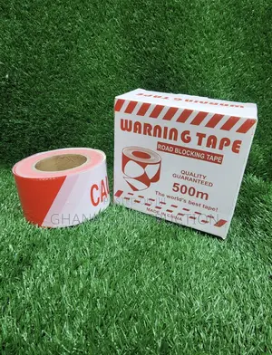 Self-Adhesive Danger Caution Warning Tape – High-Visibility Safety Barrier Tape for Hazard Marking