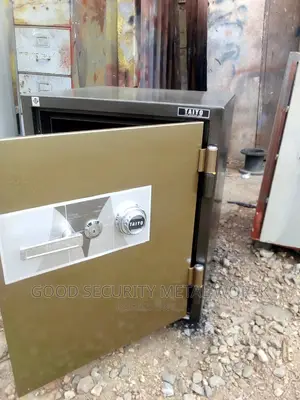 Metal Money Safe | Steel | Password + Override Key | Fireproof/Waterproof | Internal Shelf | Home & Office